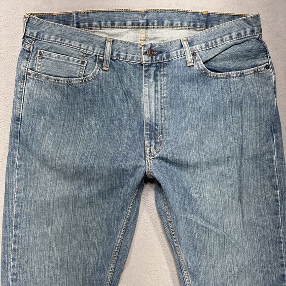 Levis 559 Jeans Mens 38x32 Blue Loose Straight‎ Cotton American Workwear Denim - Picture 1 of 13